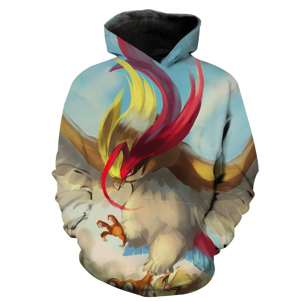 Pidgeot Pokemon Pidgeot Hoodie 3D