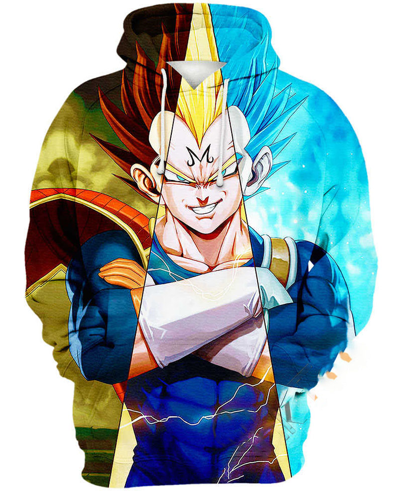 Pieces Of Vegeta Hoodie 3D