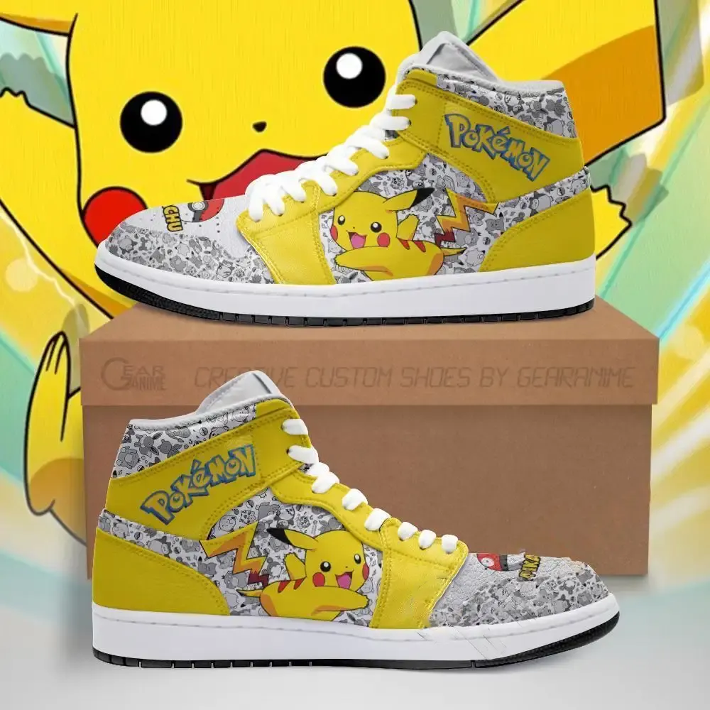 Pikachu Cute Pokemon Amazon Air Jordan Shoes
