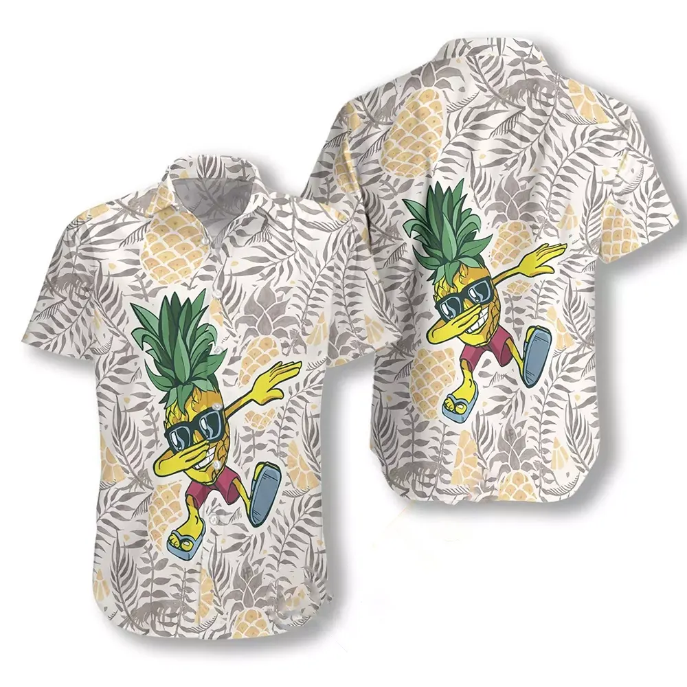Pineapple Dabbing Hawaiian shirts