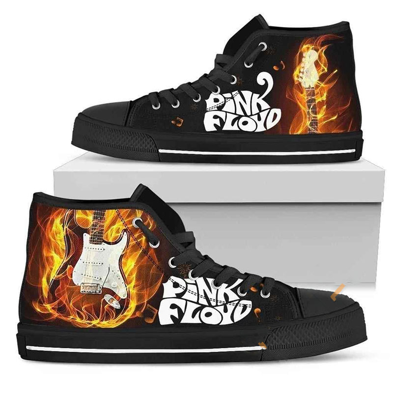Pink Floyd High Top Shoes