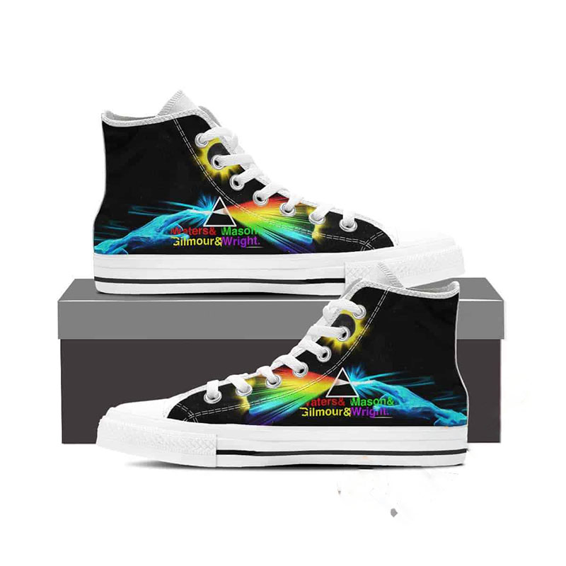 Pink Floyd High Top Shoes