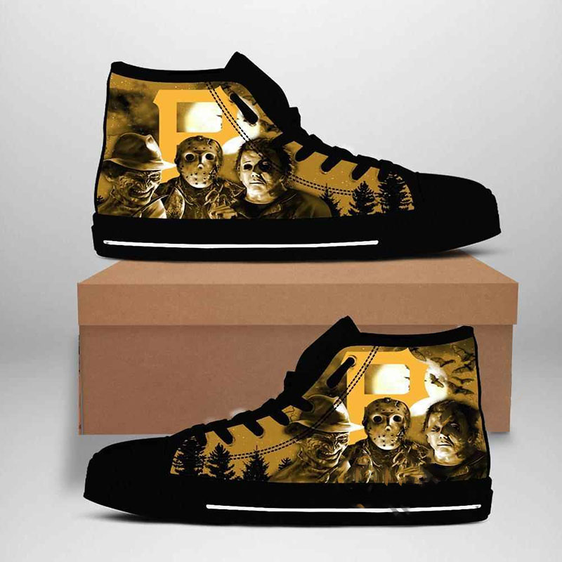 Pittsburgh Pirates Mlb Baseball High Top Shoes