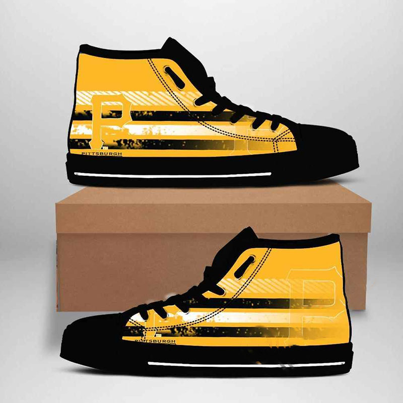 Pittsburgh Pirates Mlb Baseball High Top Shoes