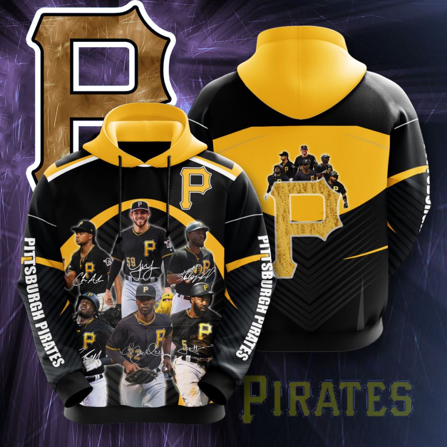 Pittsburgh Pirates Custom Hoodie 3D