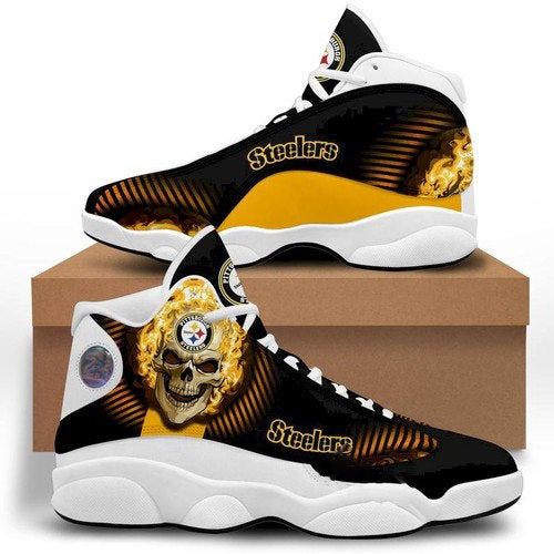 On sale New NFL Pittsburgh Steelers Air Jordan Shoes