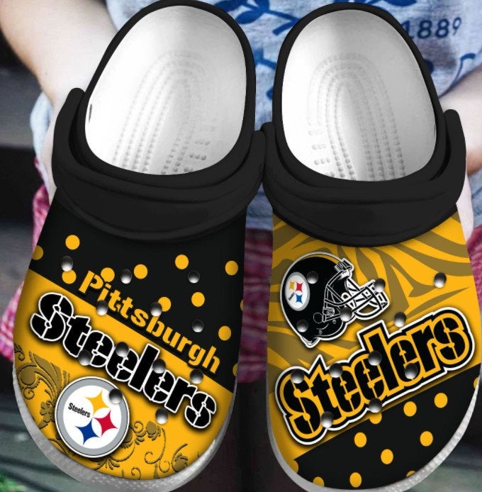 Pittsburgh Steelers Crocband Nfl Crocs Clog Shoes