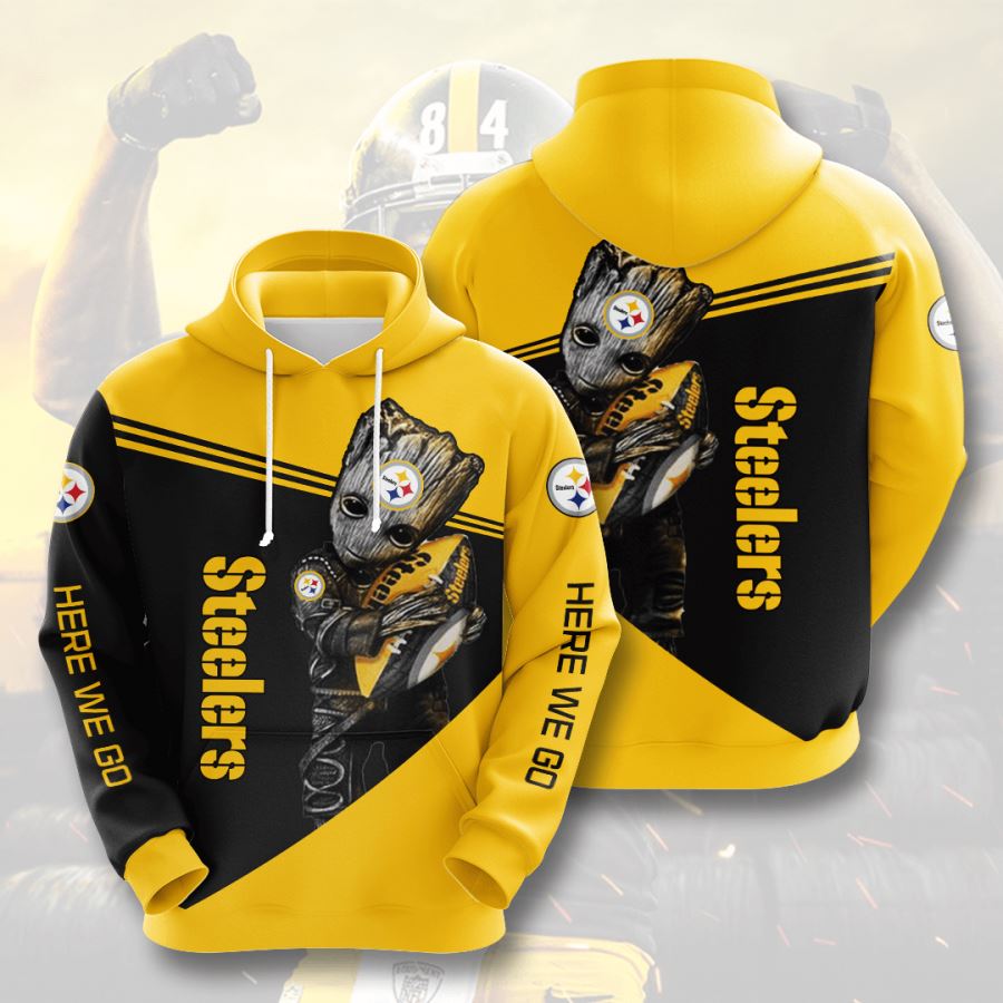 Pittsburgh Steelers Custom Hoodie 3D
