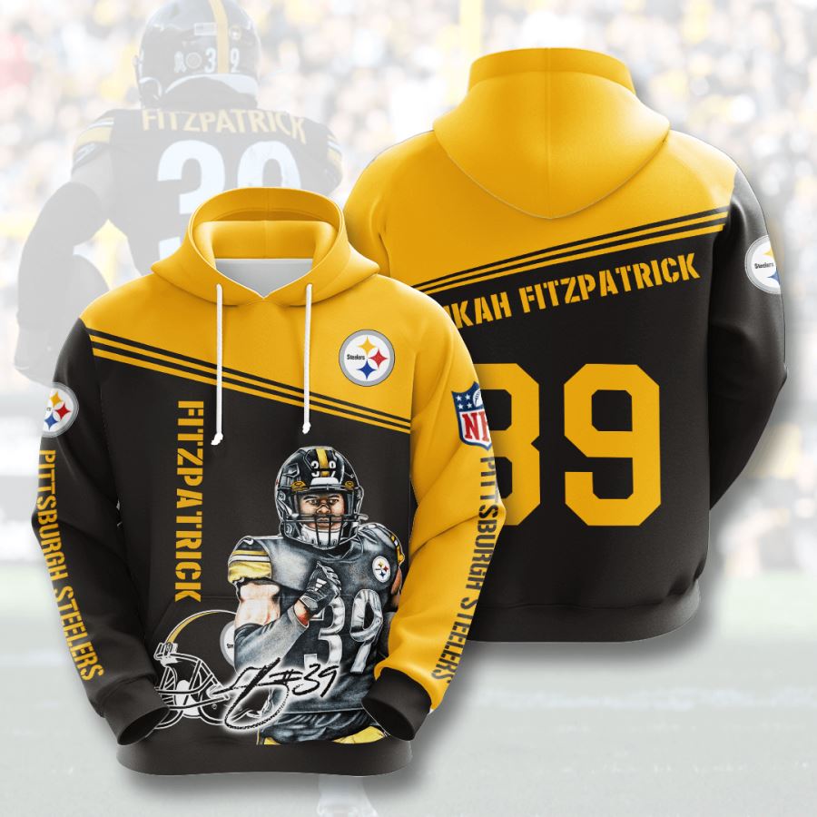 Pittsburgh Steelers Custom Hoodie 3D