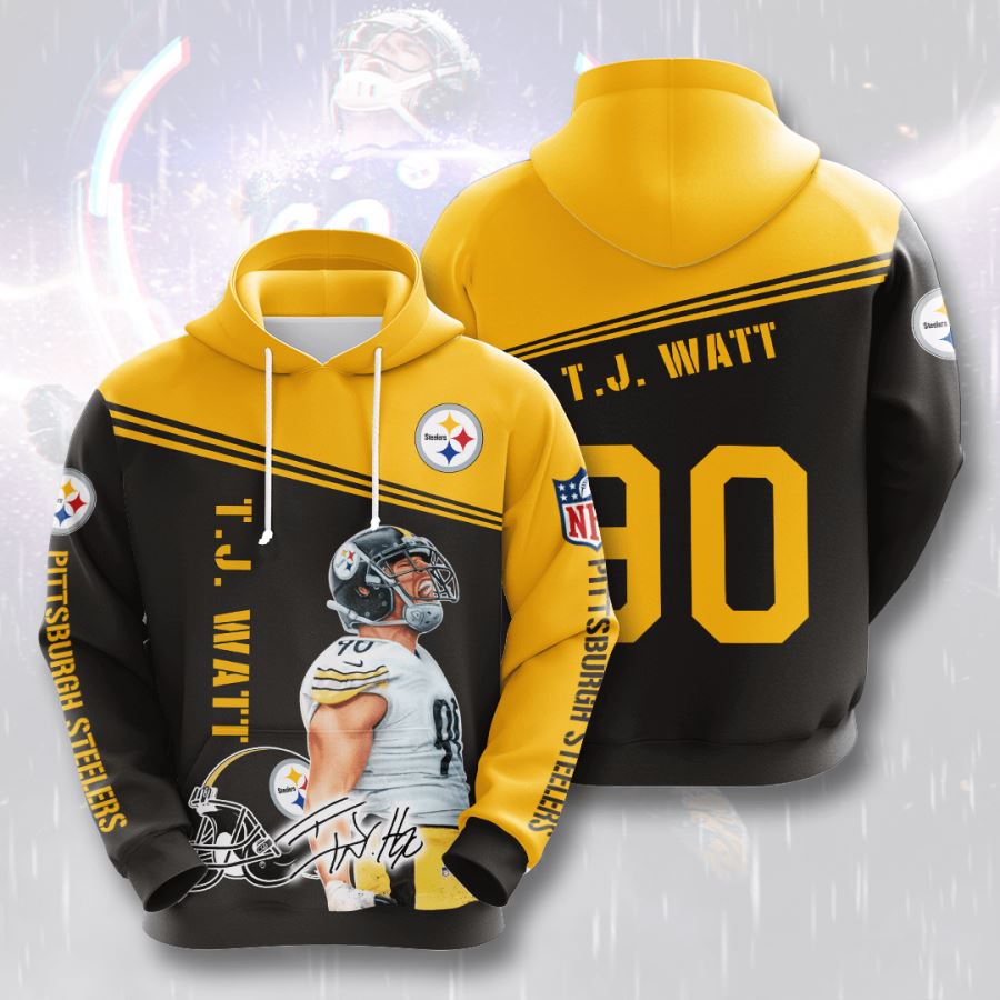Pittsburgh Steelers Custom Hoodie 3D