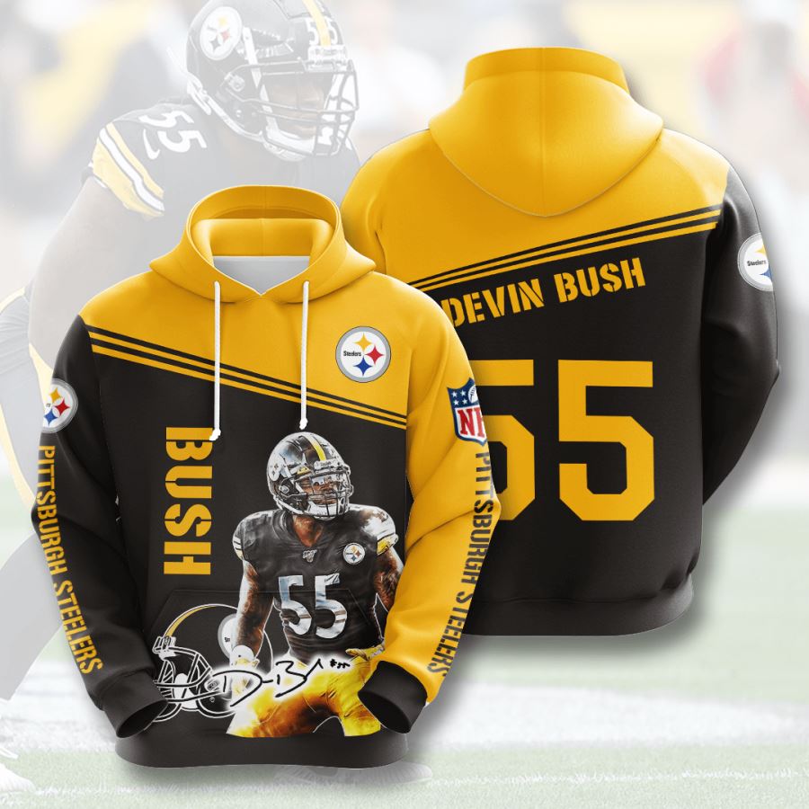Pittsburgh Steelers Custom Hoodie 3D