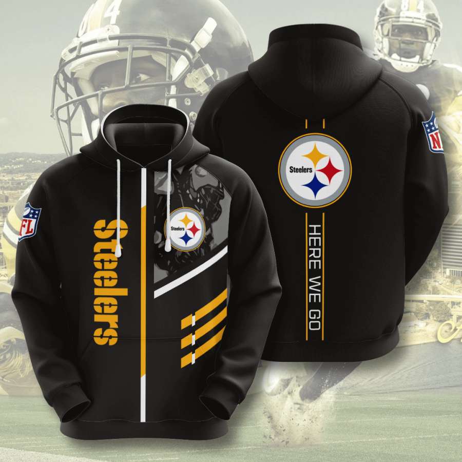 Pittsburgh Steelers Custom Hoodie 3D