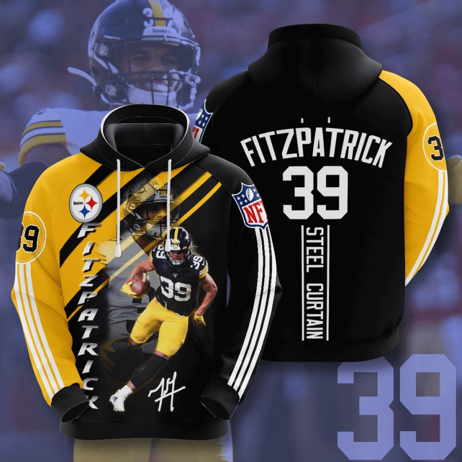 Pittsburgh Steelers Custom Hoodie 3D