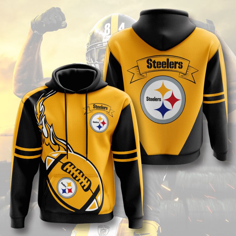Pittsburgh Steelers Custom Hoodie 3D