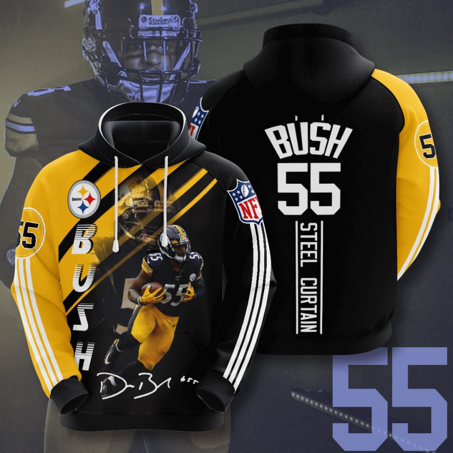 Pittsburgh Steelers Custom Hoodie 3D
