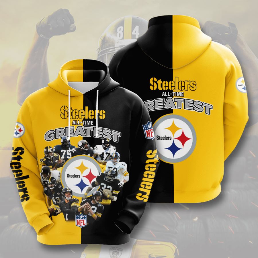 Pittsburgh Steelers Custom Hoodie 3D