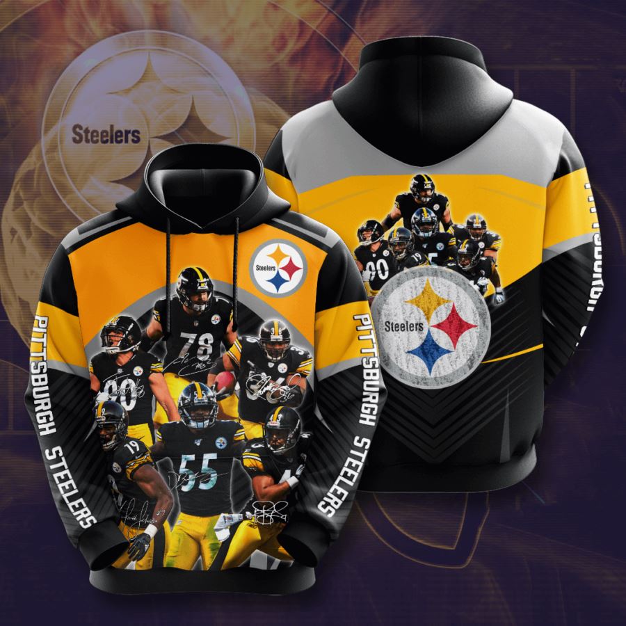 Pittsburgh Steelers Custom Hoodie 3D
