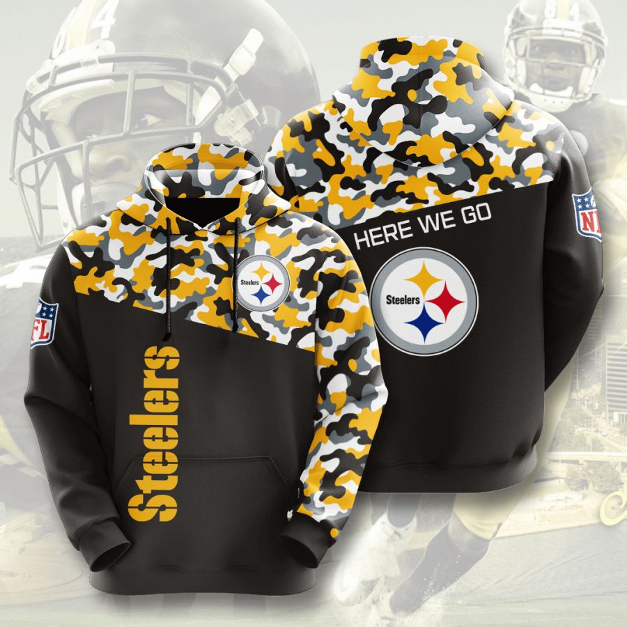 Pittsburgh Steelers Custom Hoodie 3D
