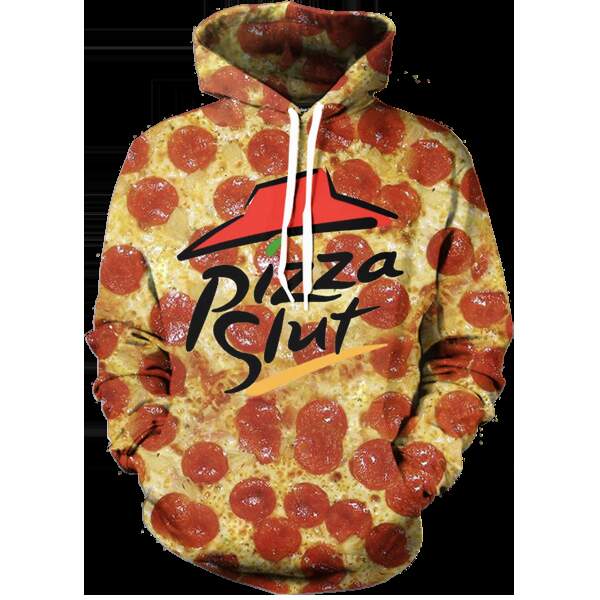 Pizza Slut Funny Foods Hoodie 3D