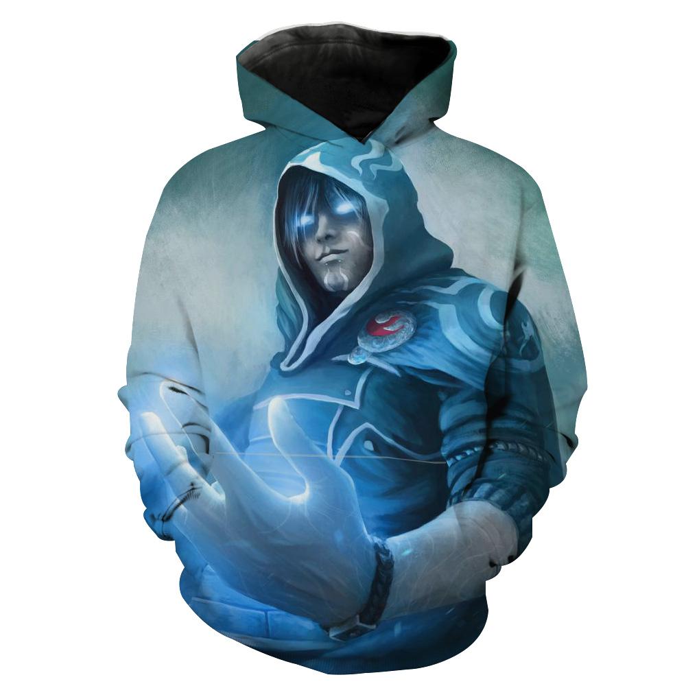 Planeswalker Jace Magic Gathering Hoodie 3D