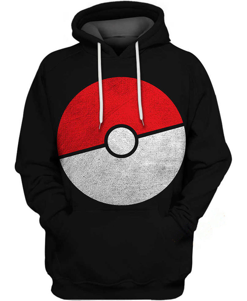 Pokeball Hoodie 3D