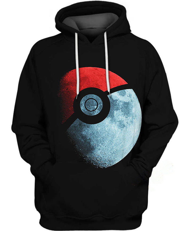 Pokeball Hoodie 3D