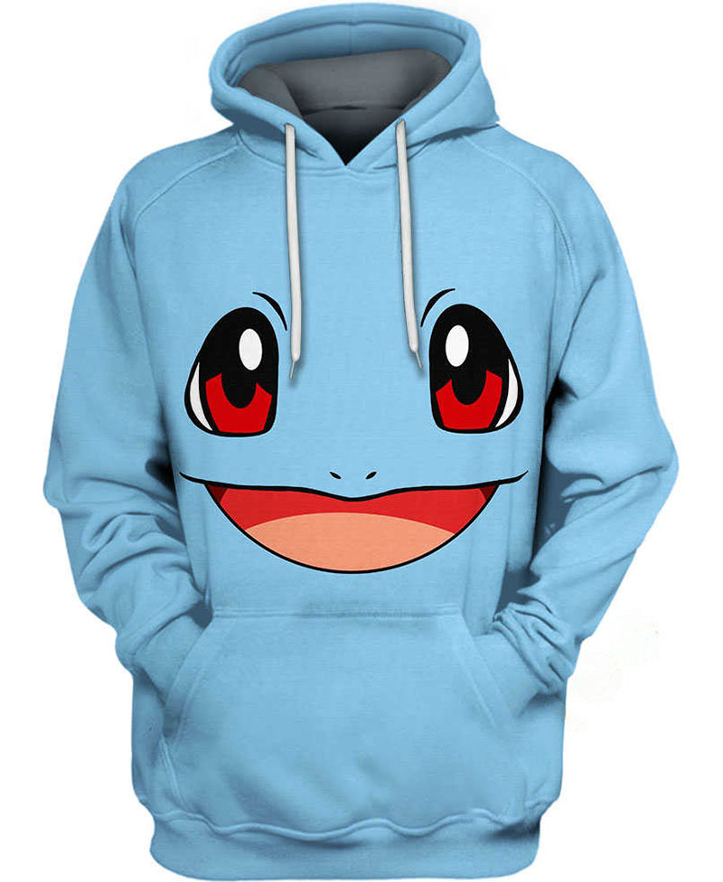 Pokemon Pictures Squirtle Hoodie 3D