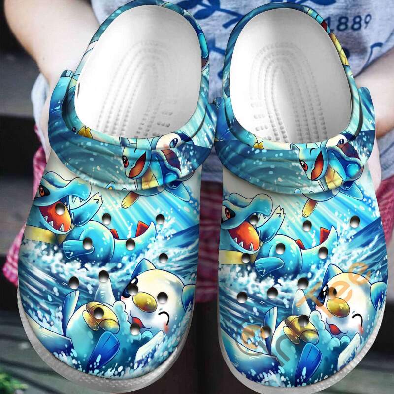 Pokemon Water Crocs Clog Shoes