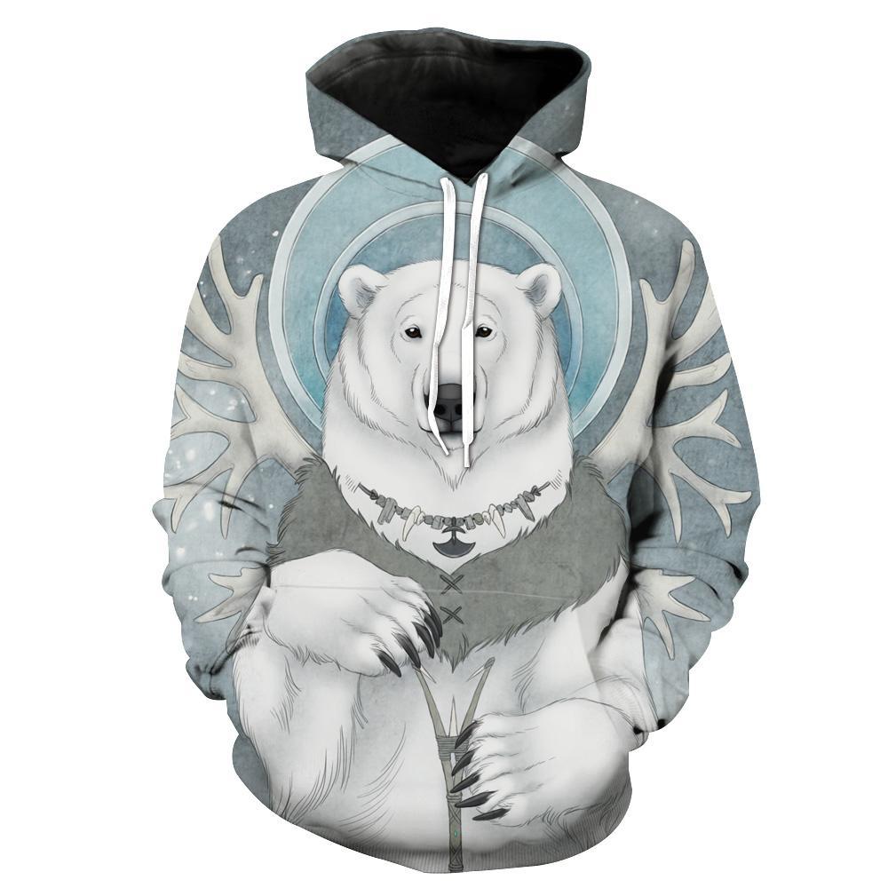 Polar Bear Arctic Polar Bear Hoodie 3D