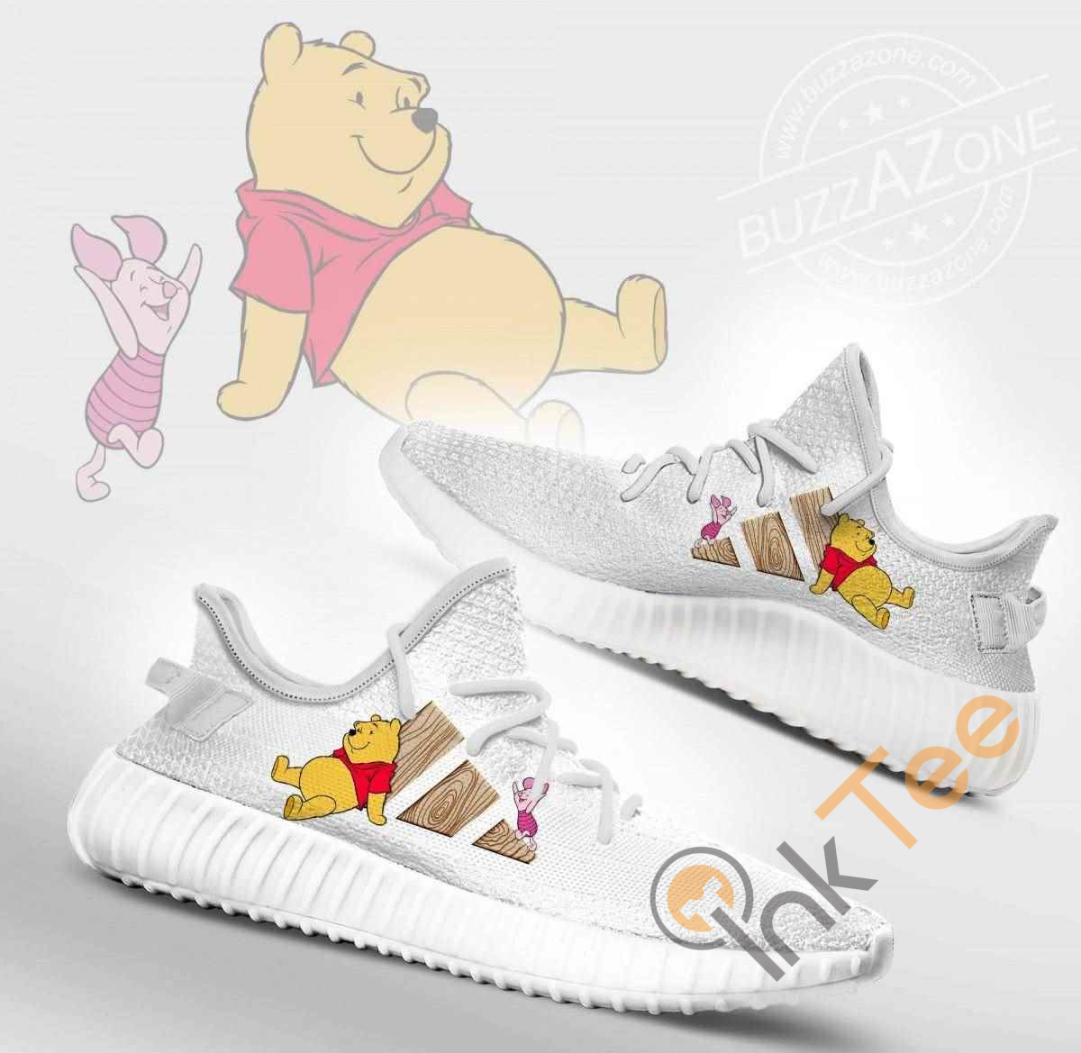 Pooh And Piglet Custom Yeezy Boost