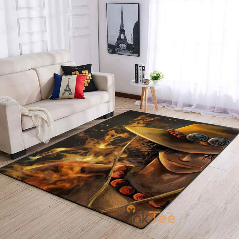 Portgas D. Ace One Piece Area Rug