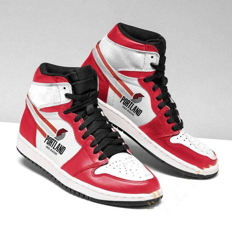 Portland Trail Blazers Custom Sneaker Air Jordan Shoes