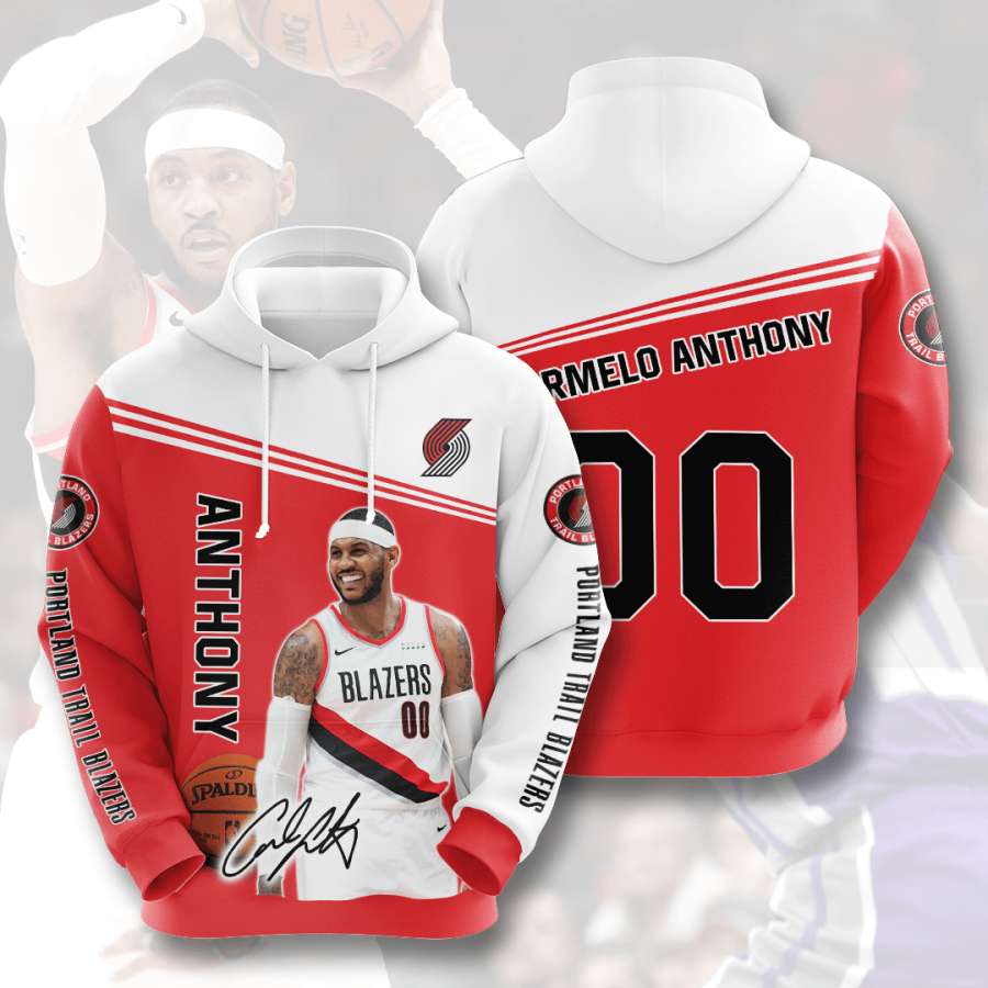 Portland Trail Blazers Custom Hoodie 3D