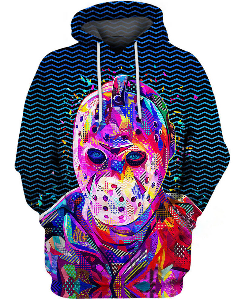 Portraits Of Jason Voorhees Hoodie 3D