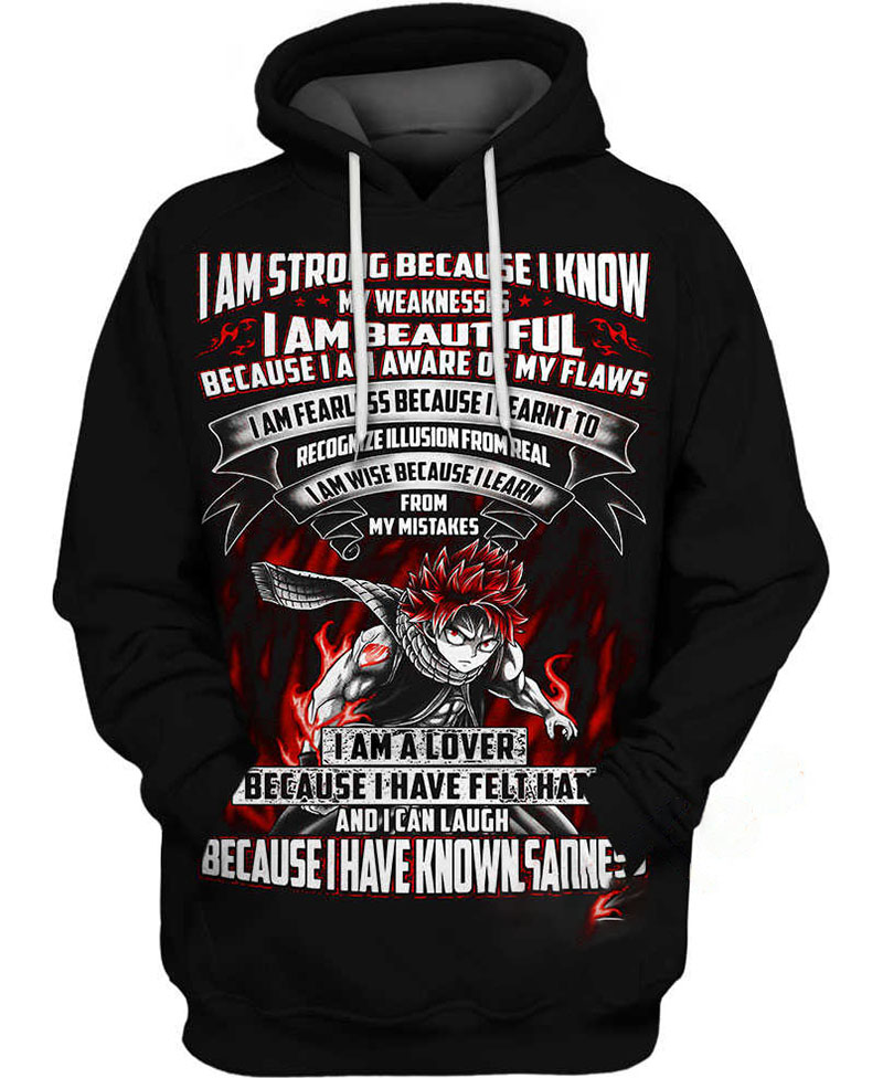 Power Of Natsu Dragneel Hoodie 3D