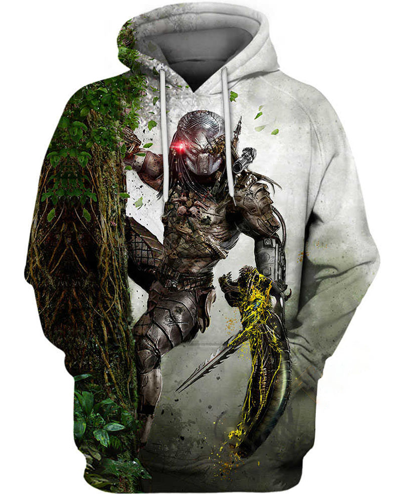 Predato Hunting Ground Hoodie 3D