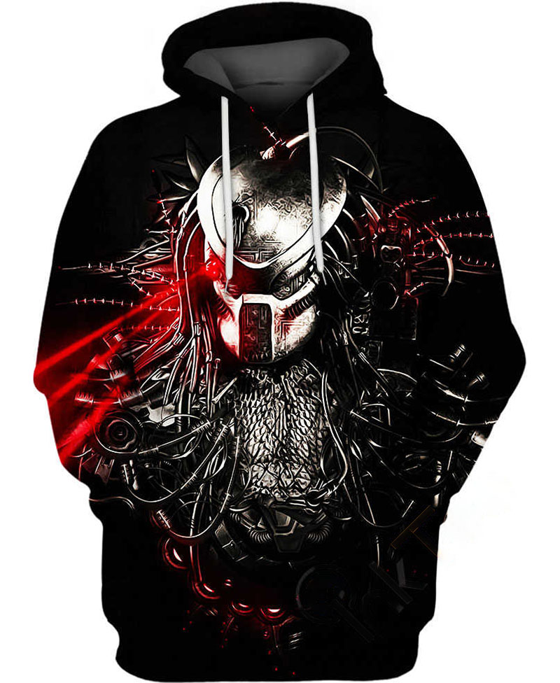 Predator Bust Hoodie 3D