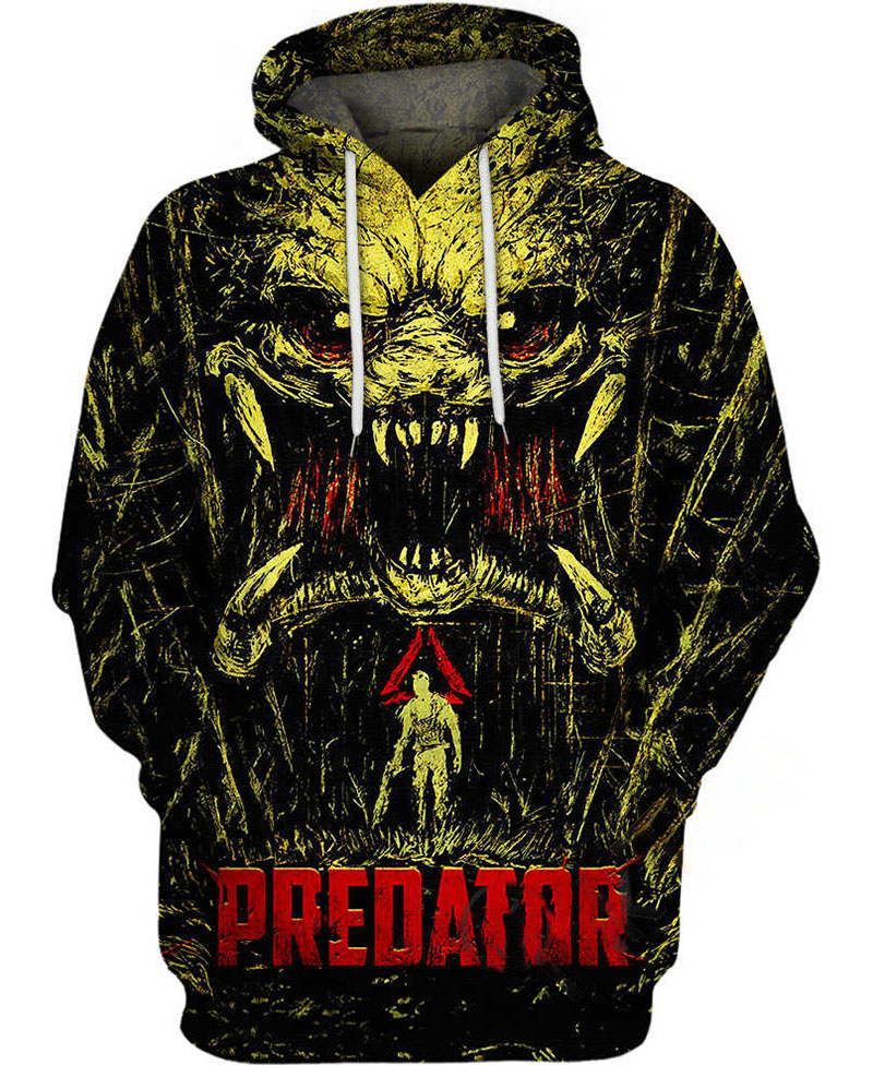 Predator In The Jungle Hoodie 3D