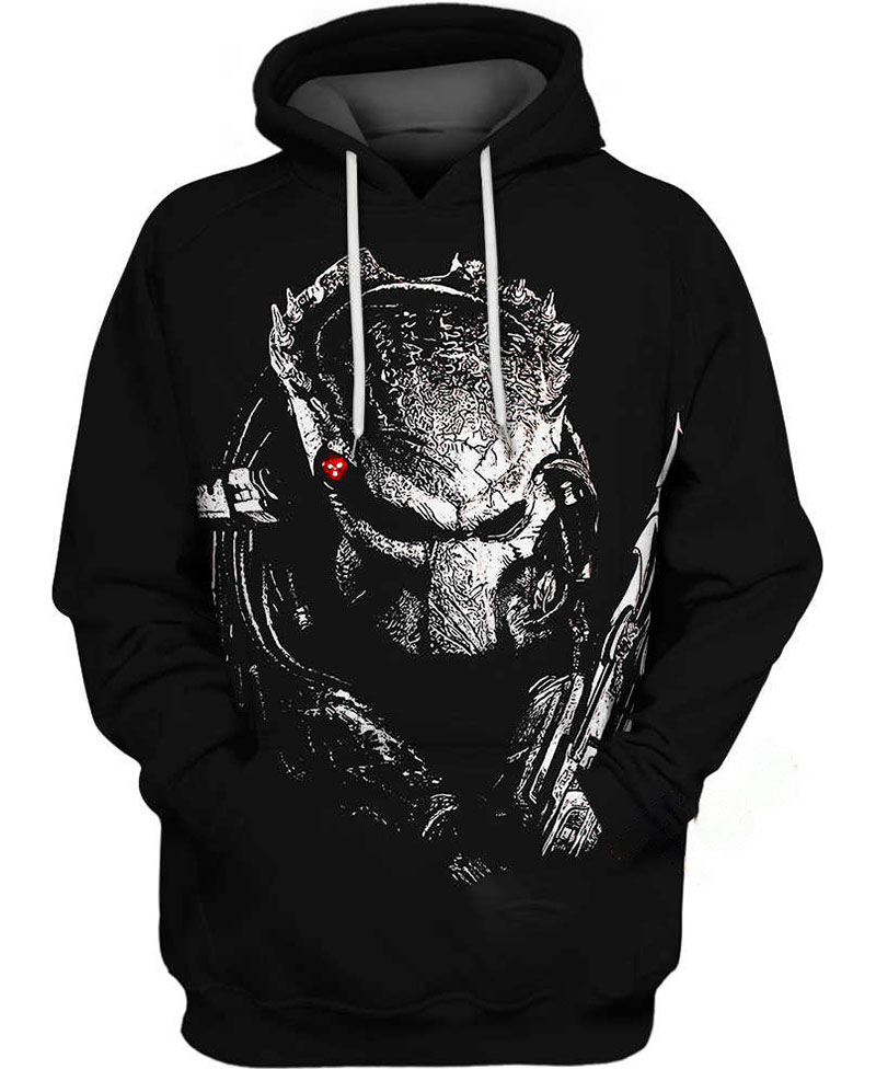 Predator Scratchboard Hoodie 3D