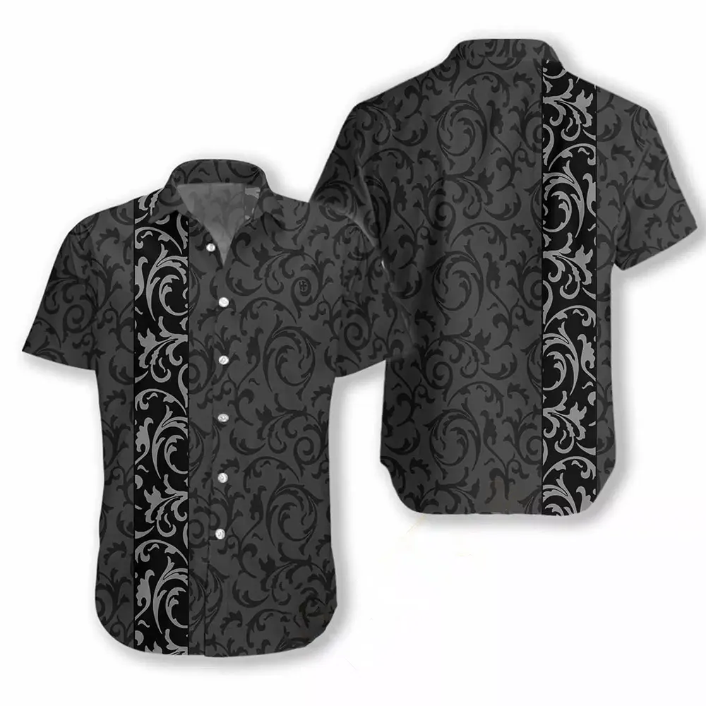 Premium Floral Modern Style Goth Hawaiian shirts