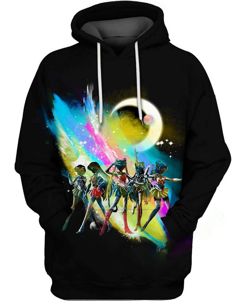 Pretty Guardians Hoodie 3D