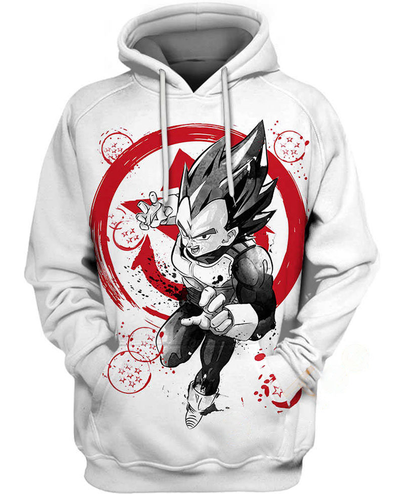 Prince Vegeta Hoodie 3D