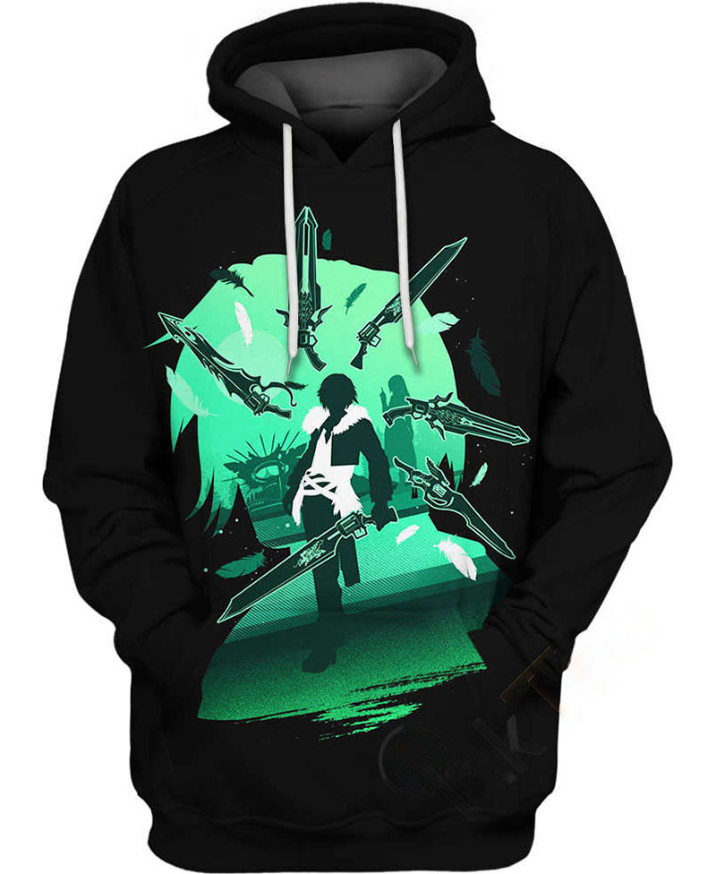 Protagonist Squall Hoodie 3D