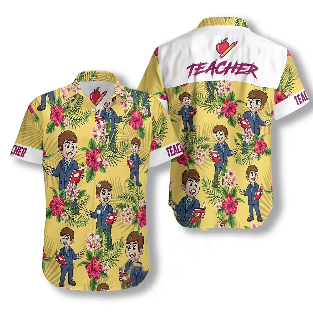 Proud Teacher Hawaiian shirts
