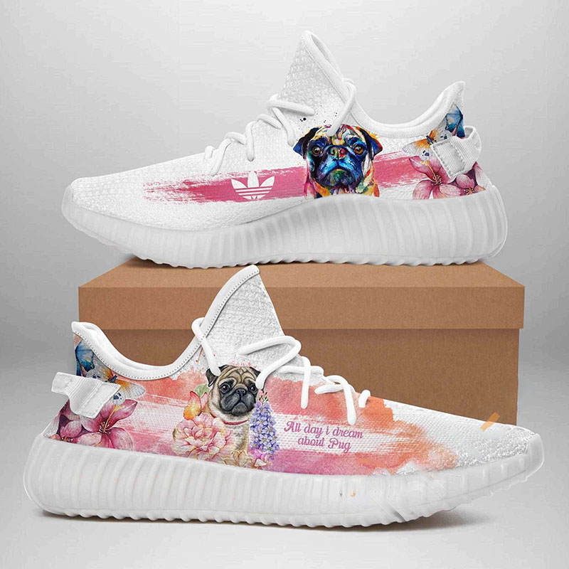 Pug Adidas Yeezy Boost