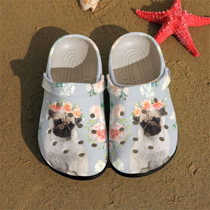 Pug Baby Crocs Clog Shoes