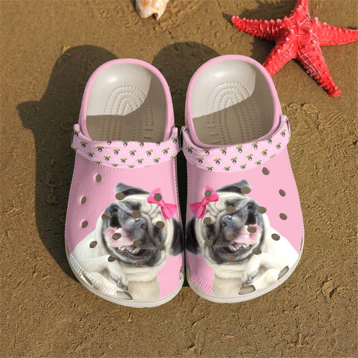 Pug Funny Crocs Clog Shoes