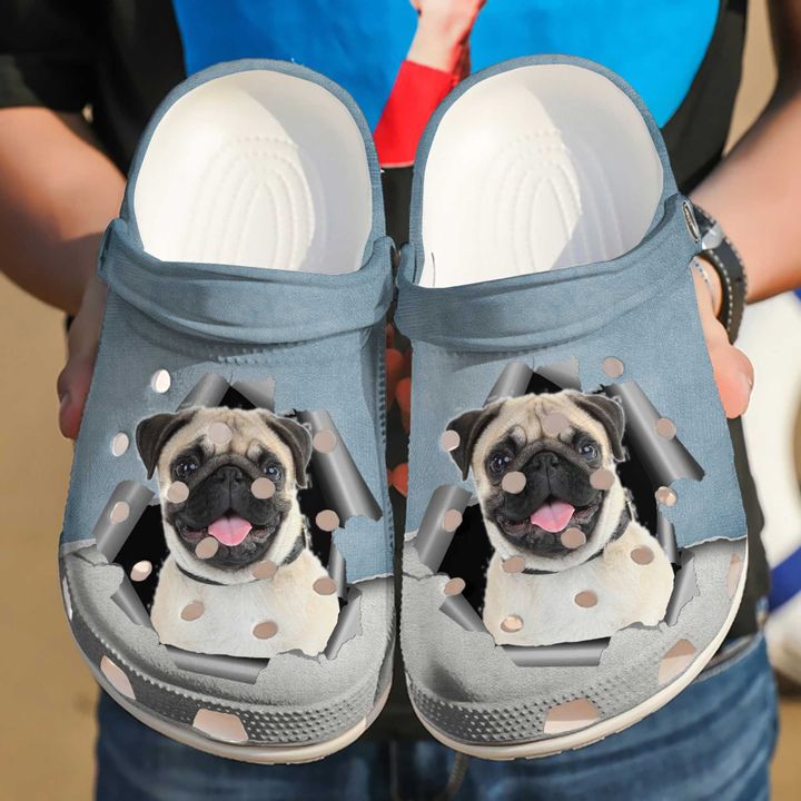 Pug Mama Crocs Clog Shoes