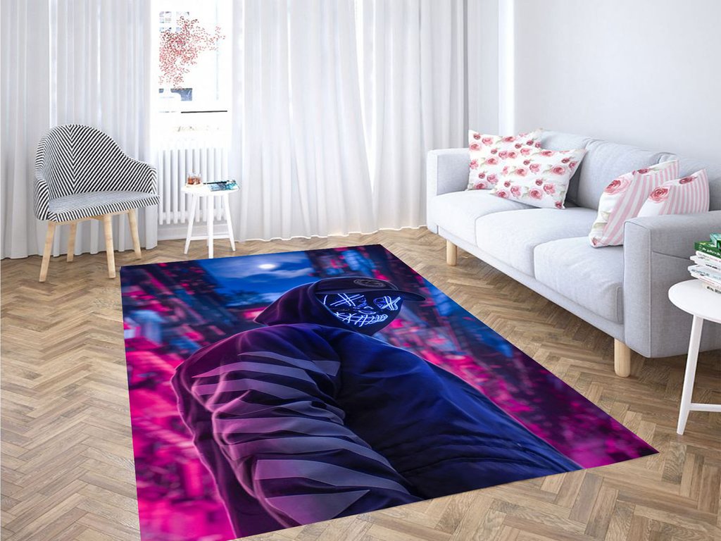 Purge Wallpaper Living Room Modern Carpet Rug