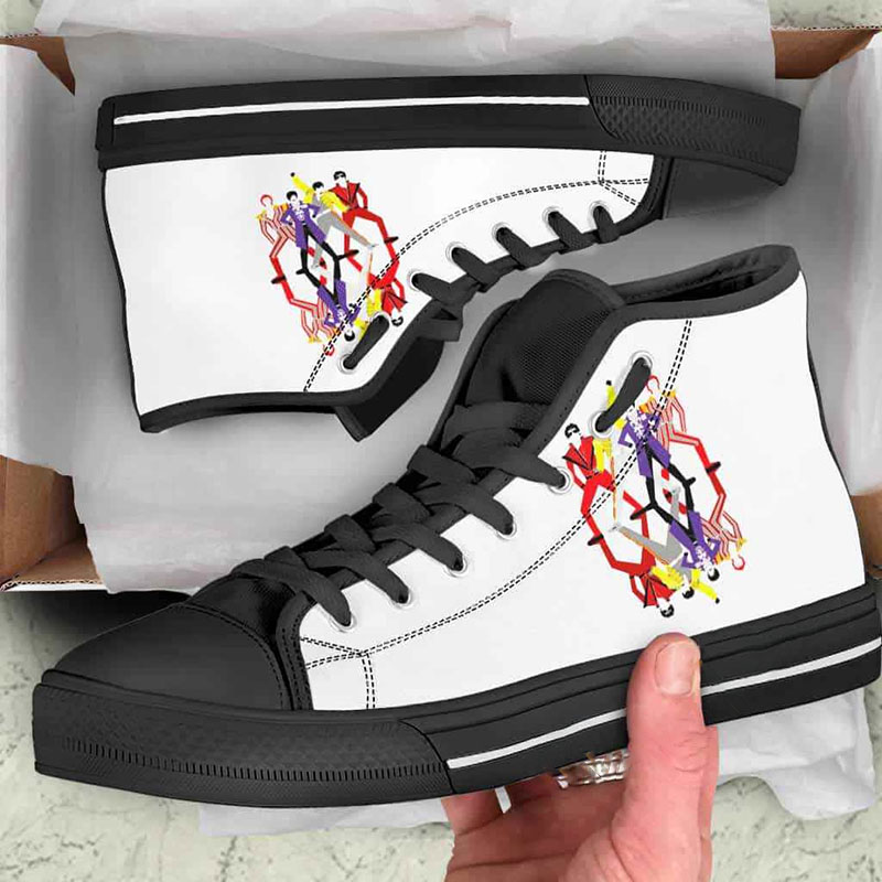 Queen High Top Shoes